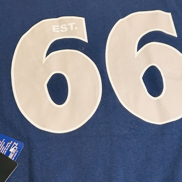 Starter Dallas Cowboys Baseball Jersey Men's XL Est 66 Blue Full Button - Picture 14 of 16